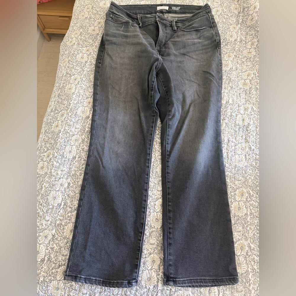 Good American Good legs straight jeans